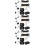 228Pièces Trousse Extraction Broches Noire Pour Multiple 7