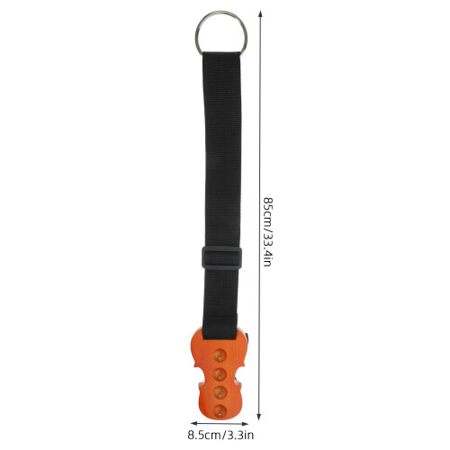 3Pièces Ancre Réglable Contrepoids Antidérapant Noir Nylon 1
