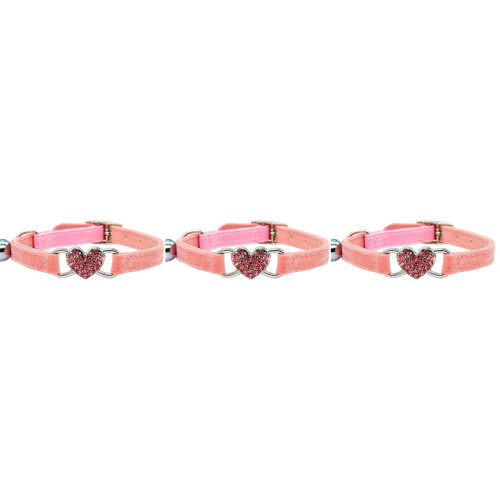 3Pièces Colliers Chat Rose Ajustables En Décoratif 2