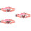 3Pièces Colliers Chat Rose Ajustables En Décoratif 6