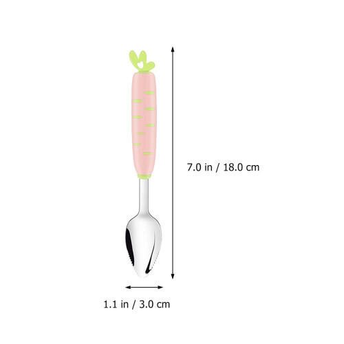 Bébé 1Acier Rose Repas Autonomie Apprentissage 1