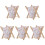 5Pièces Panier Pliable En Bois Multi Usage Pour Décor Miniature 4