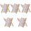 5Pièces Panier Pliable En Bois Multi Usage Pour Décor Miniature 5
