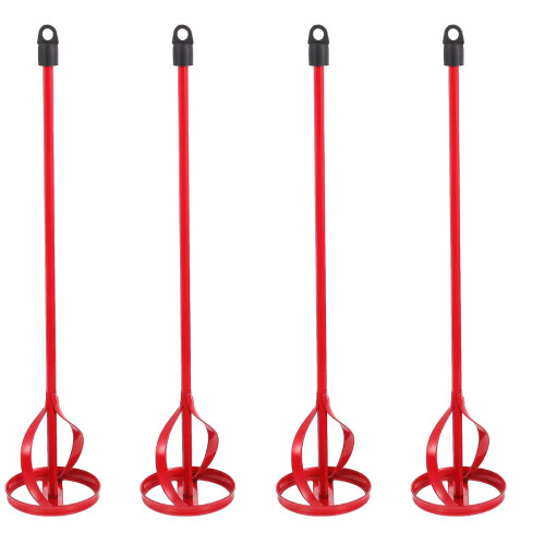 4Pièces Accessoires Rouges De Pour Peinture Mortier 2