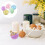 100Pièces Capsules Vides PP Colorées Pour Machine À Jouets 5