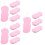 12Pièces Éponges De Bain Violettes Douces Double-Face Pratiques 6