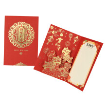 Unique Popup Spring Festival Card 3D Paper Craft-Happy New Year