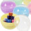 100Pièces Capsules Vides PP Colorées Pour Machine À Jouets 8