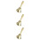 3Pièces Jouet Hochet Bébé Toucher Sons Coordination Main 7