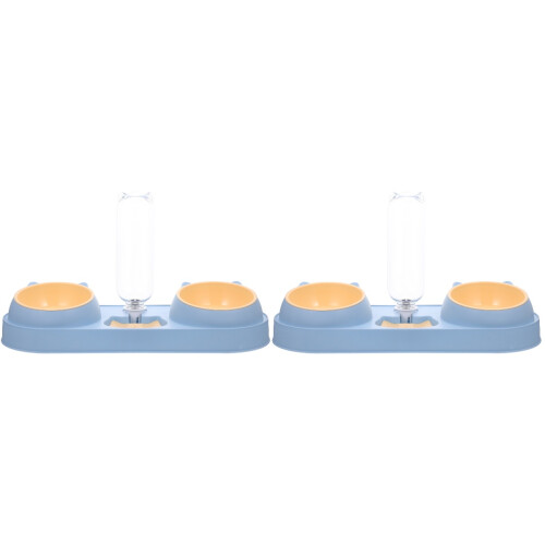 2Pièces Double Automatique Résistante Pour Chat 2