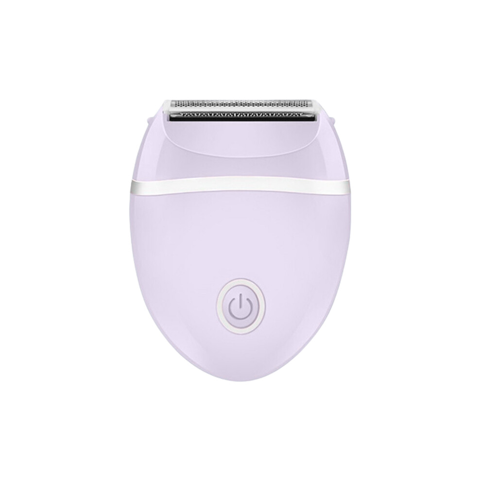 Purple (6.2Cm*8.8Cm, ) Bikini Trimmer For Women Rechargeable Cordless Body Shaver Painless Electric Razor For Silk Skin
