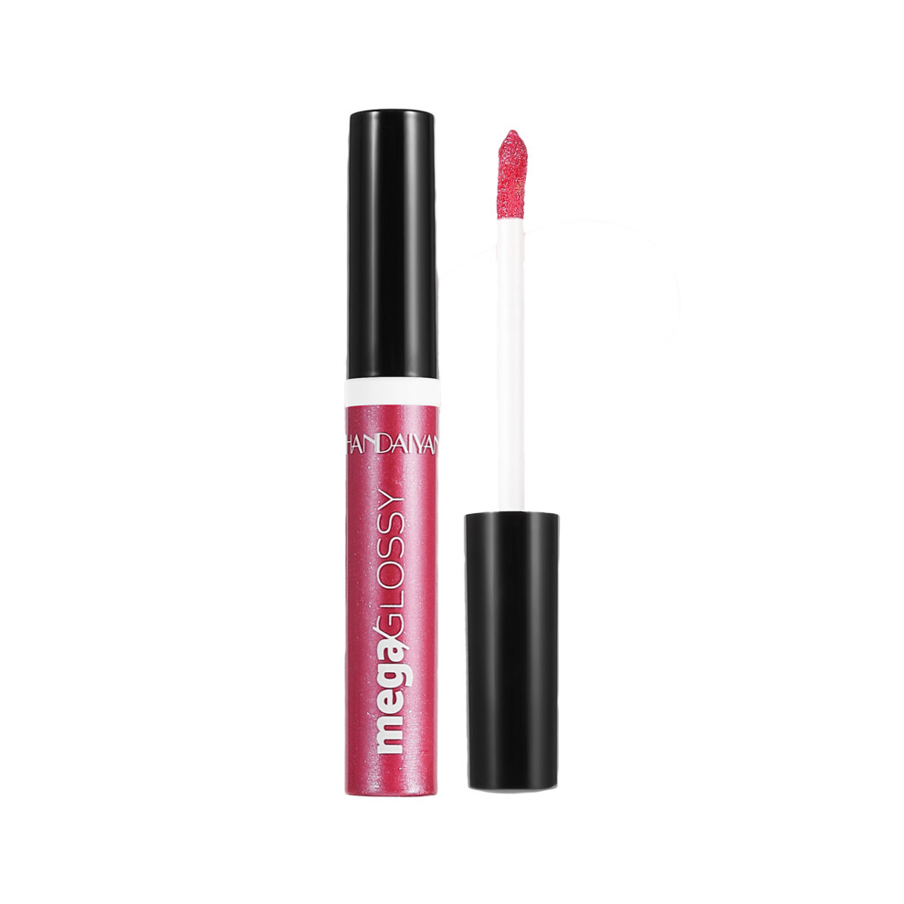 (One Size, #08) Glitter Lip Gloss, Shimmer Lip Gloss, High Pigment Long Lasting Lipsticks, Sparkling Glossy Liquid Lip Stick for Women