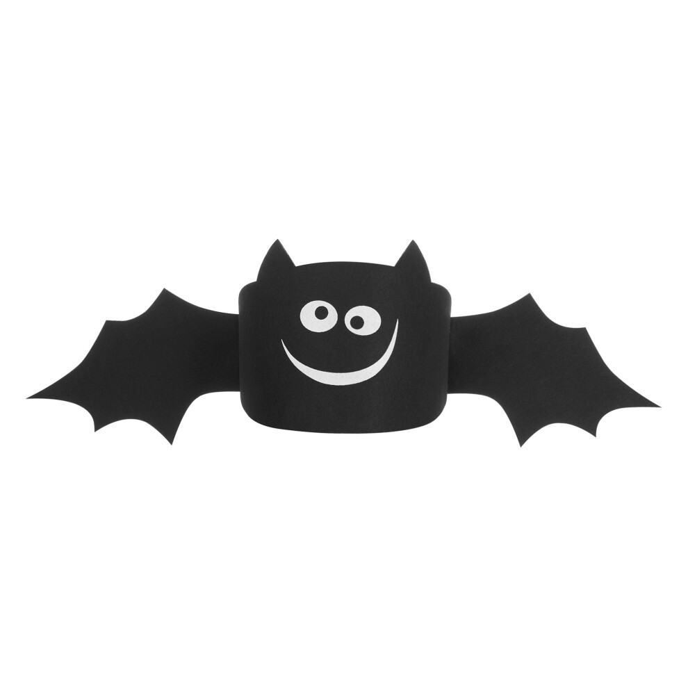 Black (62Cmx14cm, ) Halloween Party Hat Classic Funny Bat Hat For Kids Holiday Cosplay Costume Props Accessory