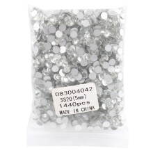 Flat Back Rhinestones Jewelry Making Face Painting Sparkling DIY Accessories For Nail Art Decoration Crystal Clear Hot Fix Rhinestones Card Making
