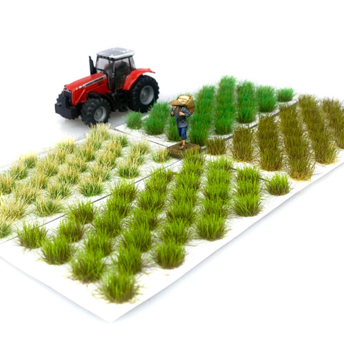 Grass Tufts Simulation Model 32 pcs 1