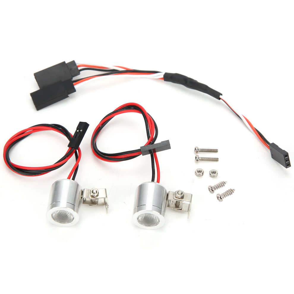 Controllable Led Head For Rc Car, Demon Eyes Halo Style Bulb Bright Led Output Universal Model Spotlights Searchlights Easy To Light 9049227972784