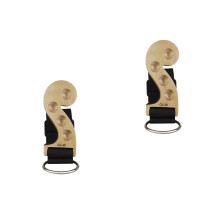 2Pcs Durable Wood and Nylon Cello End Pin Anchor Nonslip Stoppers
