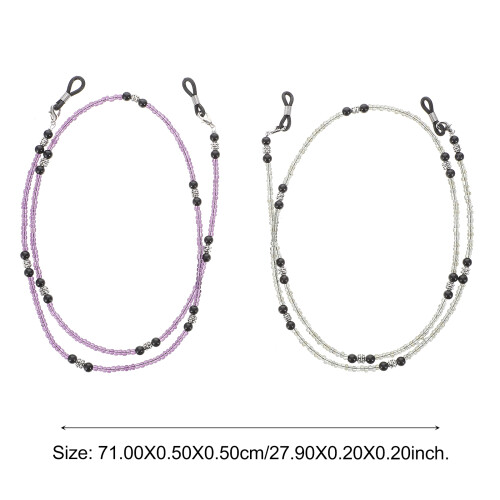 2St Mode Brillenkoord Dames Beaded Ketting & Stijlvol 1