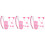 3Ensembles Costume Rose Oreilles Bandeau Queue 5