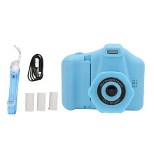 Kids Camera Toy Gift, HD Digital Video Cameras for Children with USB Rechargeable Shockproof Body, 2.62Inch LCD Screen and Rich Accessories