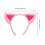 3Ensembles Costume Rose Oreilles Bandeau Queue 10