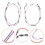 2St Mode Brillenkoord Dames Beaded Ketting & Stijlvol 10
