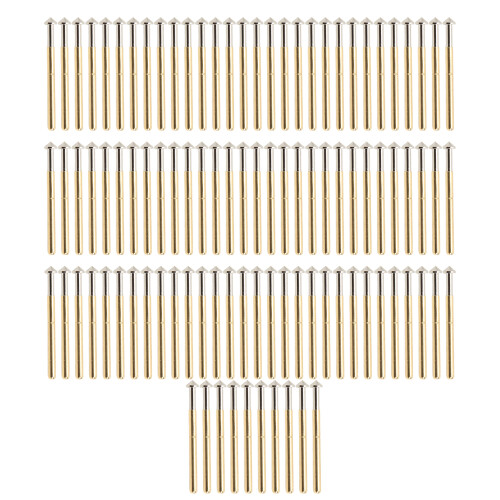 100 Pcs Probe Pins Tapered Head P156‑E, Brass, 2.36mm Tip 1