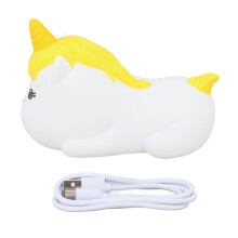Iluminare multimodală, lumină de noapte reîncărcabilă, respirație ghidată, silicon moale, fără BPA, jucărie compresibilă, ore de