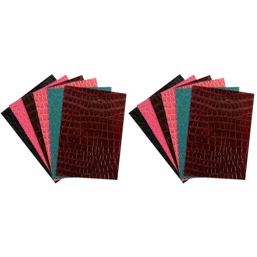Cuir Synthétique Coloré Pour Artisanat Décorations 1