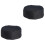 2Pcs Black Cotton Mesh Chef Beanie Adjustable Cooking Hat for Bakers 1