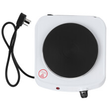 Adjustable Temperature Electric Mini Stove Single Electric Flat Cast Iron Heating Plate High Temperature Compact And Portable Multifunctional Home