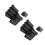 24Pièces Protections Coins Mousse Noire U Pour Transport 8