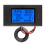 Multifunction Power Monitor LCD Display Overload Alarm Function Electrical Parameter Measurement Backlight Function Reset Function Reliable 1