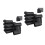 24Pièces Protections Coins Mousse Noire U Pour Transport 10