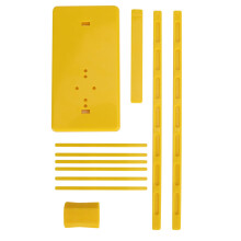 Handcrafted Wooden Beekeeping Frames with Attractive Cell Cups, Promotes Hands-On Exploration and Scientific Curiosity, Environmentally Friendly and