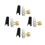 4Ensembles Kit Saxophone Alto Complet Capuchon Ligature Transparent 10