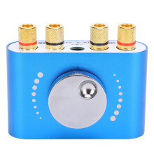 Amplificatore di potenza stereo HiFi Bluetooth, mini amplificatore, ricevitore wireless, effetto sonoro bassi, ingresso AUX, funzione scheda audio,