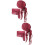 2Ensembles Pirates Rouges Accessoires Confortables Pour Décor 6