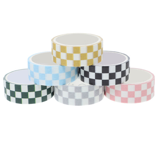 24Rolls Colored Washi Tape for Scrapbooking Decorative DIY Craft Tape
