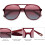 Ρετρό Γυαλιά Ηλίου Unisex Κλασικά Τετράγωνα Aviators SJ2174 4