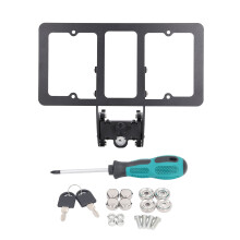 No Drill Anti Theft License Plate Mount for Tesla Model Y and Model3Lockable Weather Resistant Superior Durability Rust Proof Easy Install Upgraded