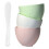 2Ensembles Bols Mélangeurs Robustes En Silicone Pour Modeling 2