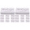 200Pièces Cartes Cadeau Style Simple Et En 4