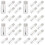 32Pièces Bouteilles Plastique Vernis À Ongles Blanches Pratiques 9