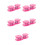 5Pièces Outil Formeur Quilling PP Rose Pratique Réutilisable 7
