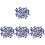 200Pcs Simulation Blueberries Blue Faux Fruit Lifelike Table Decor 1