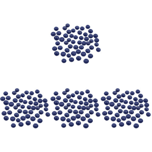 200Pcs Simulation Blueberries Blue Faux Fruit Lifelike Table Decor