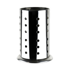 Countertop Silverware Caddy Rust Resistant Finish Multifunctional Storage Utensil Drying Cylinder Easy To Clean Kitchen Utensil Holder Ventilated