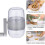 Nut Grinder with Hand Crank Nut Chopper for Different Nuts for Baking Kitchen Tools 2