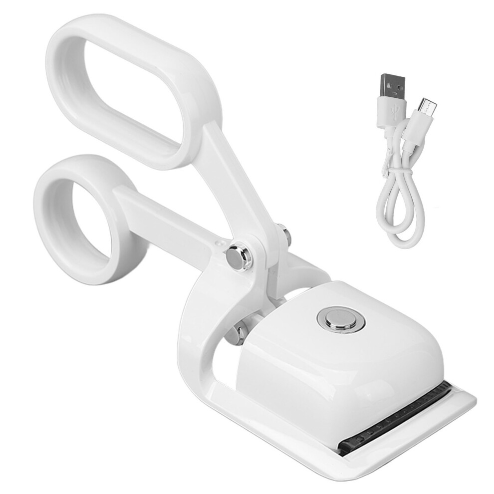 Long Lasting Curling Eyelash Curlers, Electric Lash Curler with Three Gear Temperature Control and Induction Heating Silicone Pad, Heated Eyelash